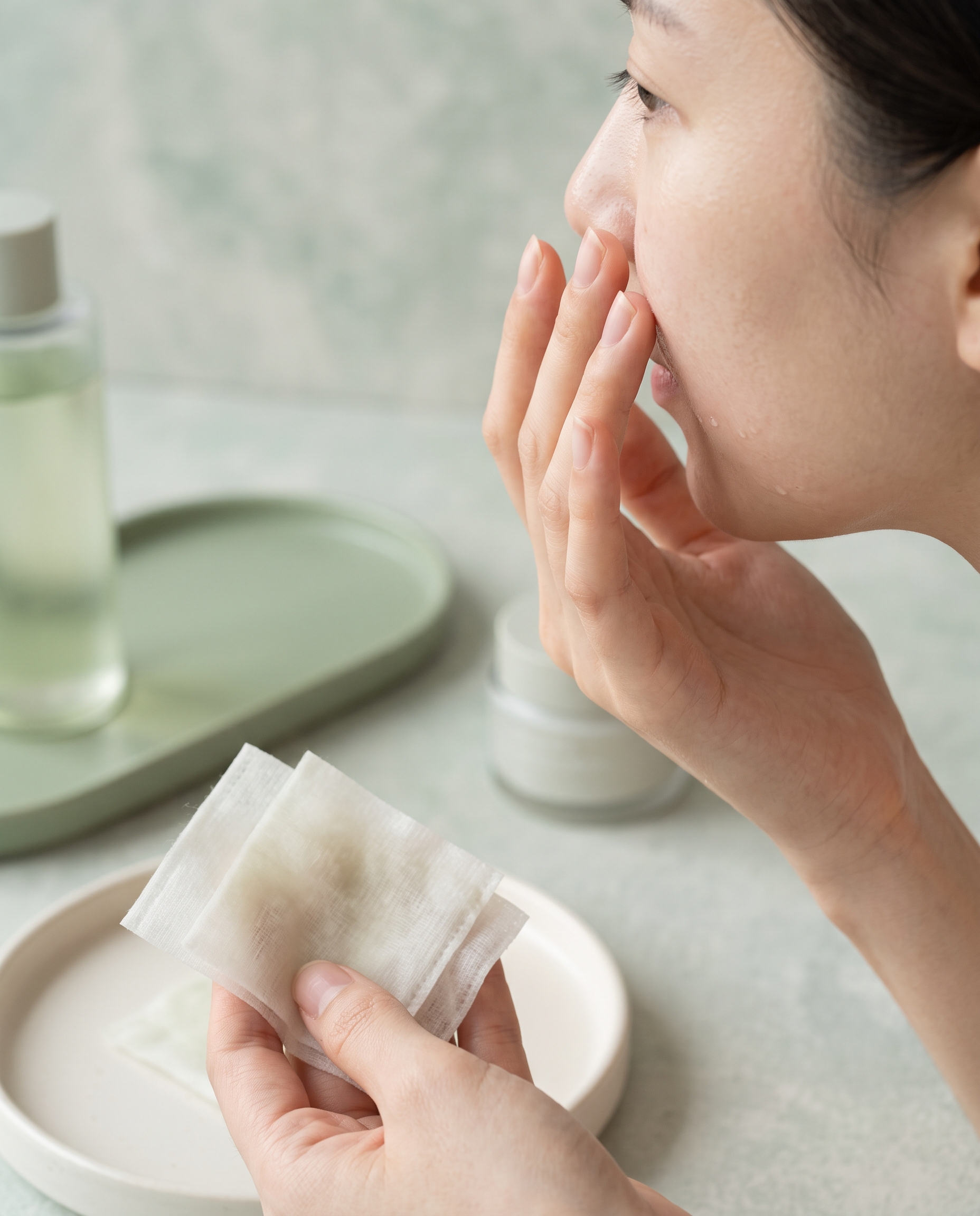 5. Remove and absorb