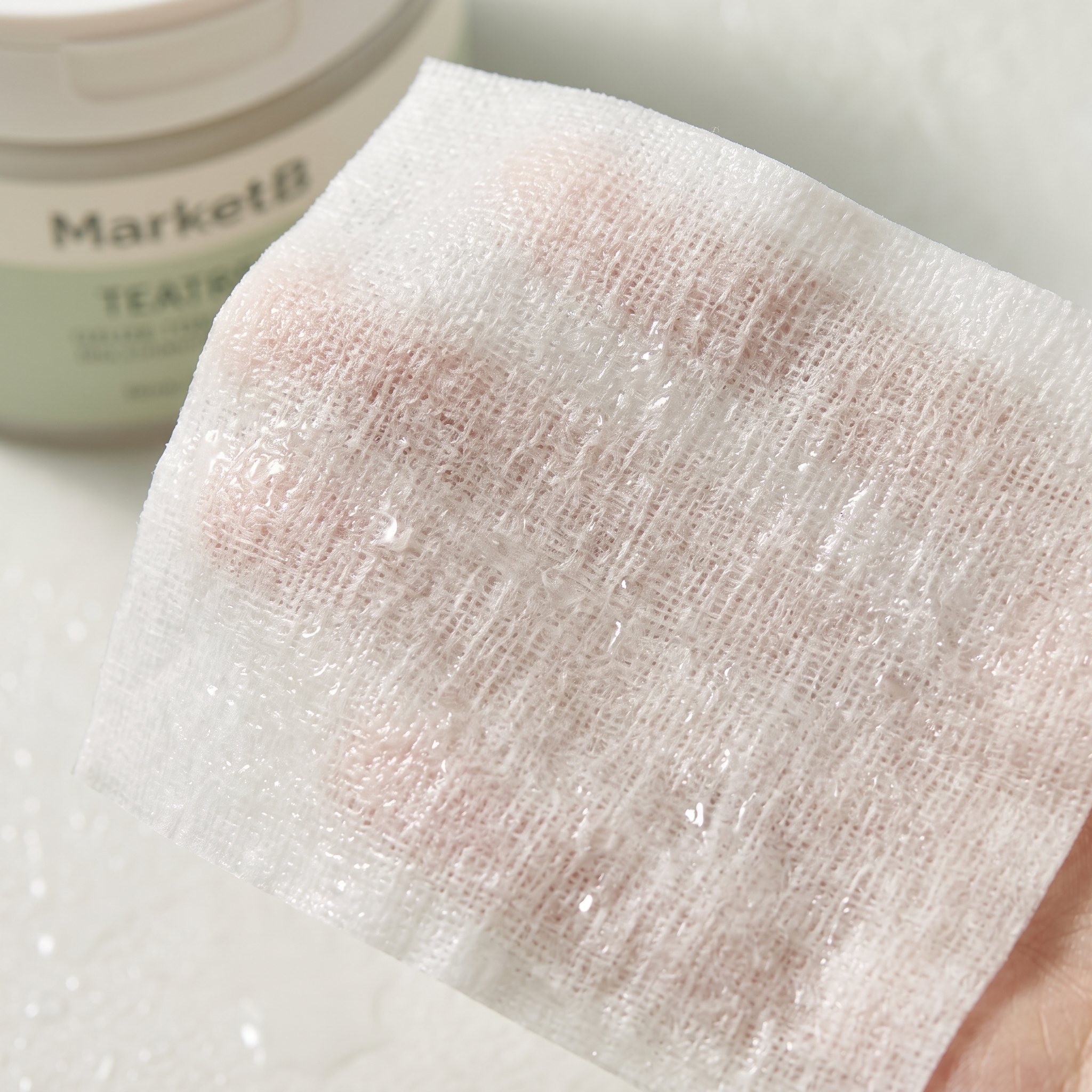 Soaked pad fiber