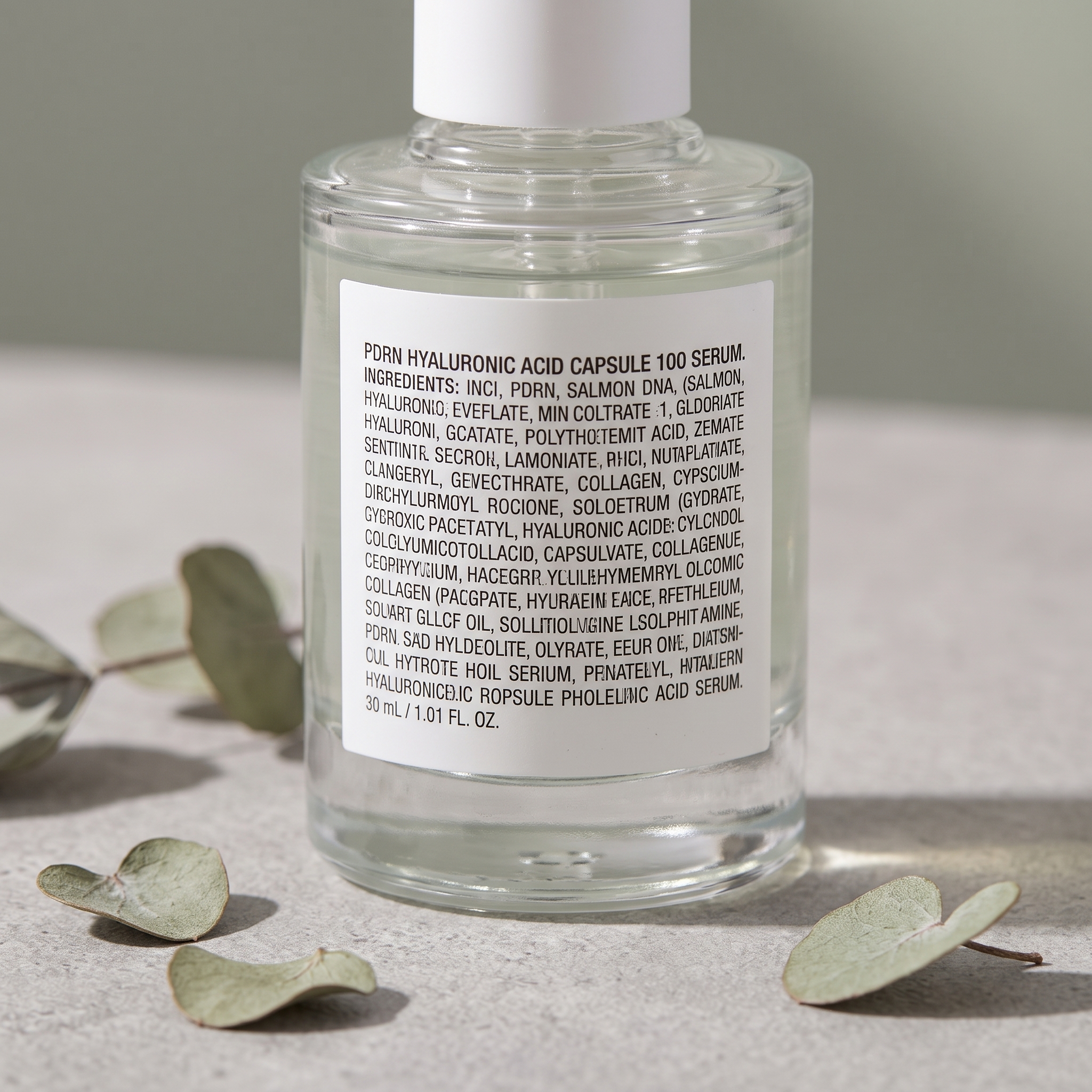 Back label / INCI