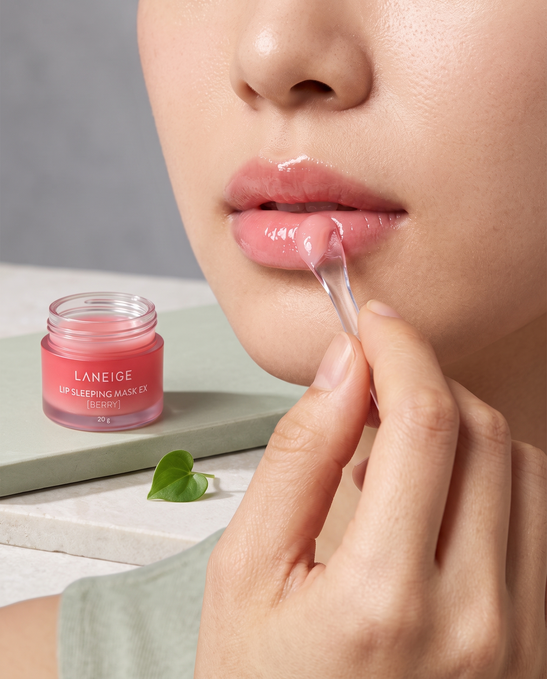 3. Coat lips