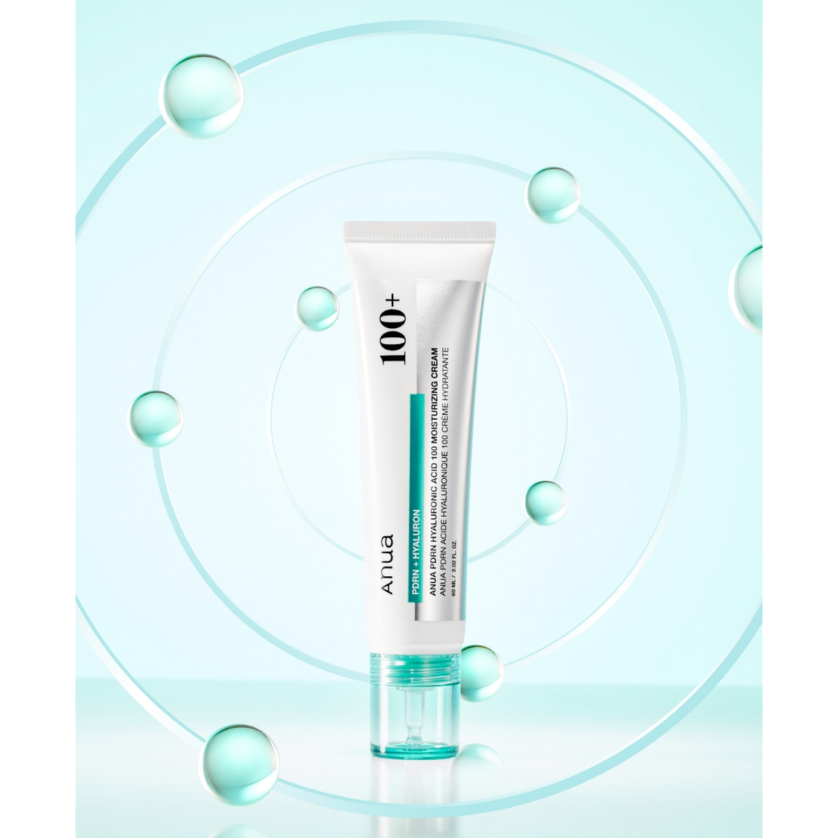 Anua PDRN Hyaluronic Acid 100 Moisture Cream 60ml — Korea pre-order photo