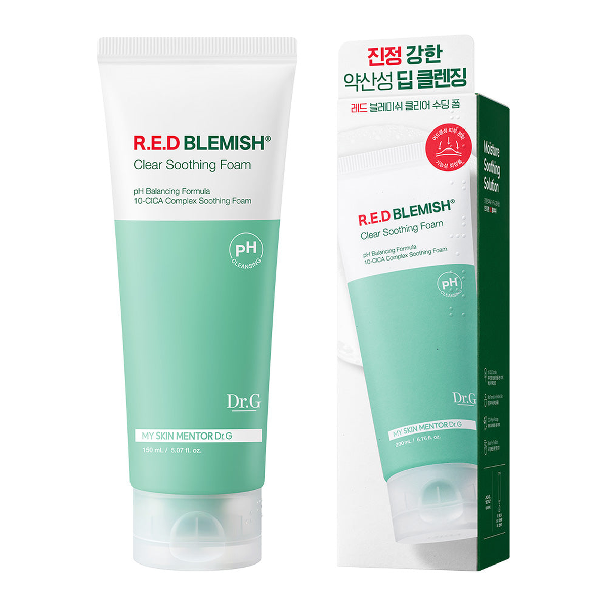 Dr.G R.E.D Blemish Clear Soothing Foam 200ml — Korea pre-order photo