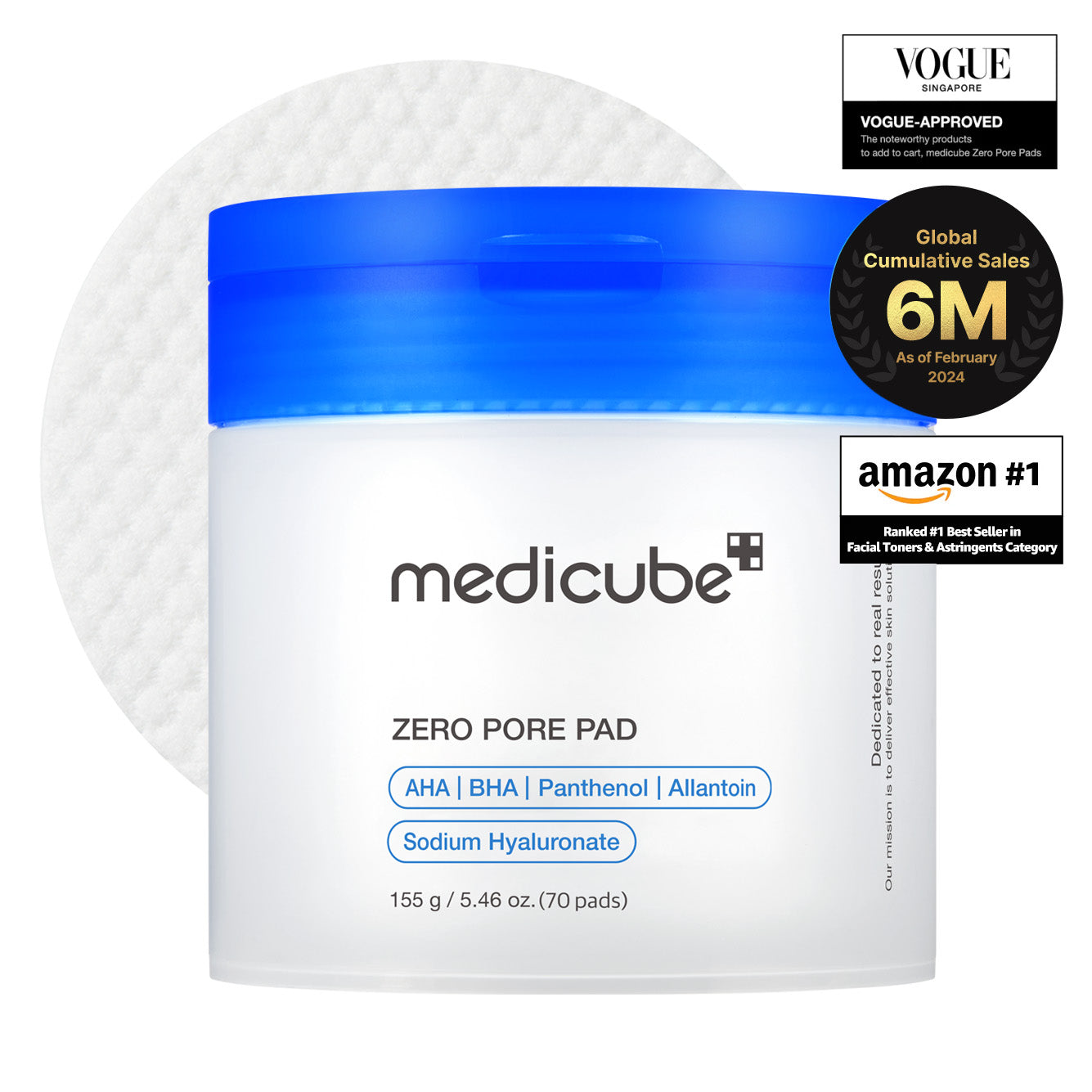 Medicube Zero Pore Pad 2.0 (70 pads) — Korea pre-order photo