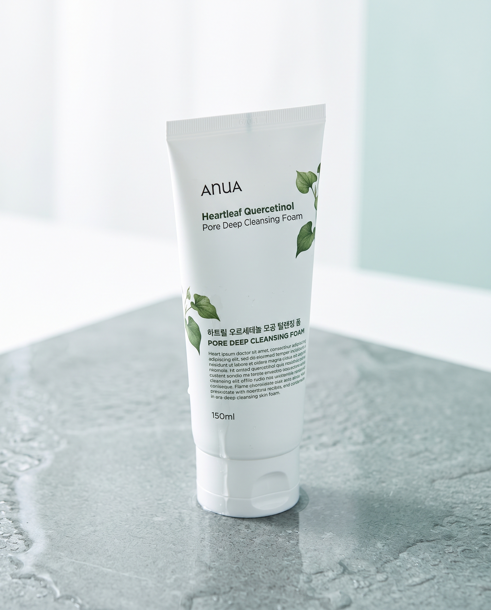 ANUA Heartleaf Quercetinol Pore Deep Cleansing Foam 150ml — Korea pre-order photo